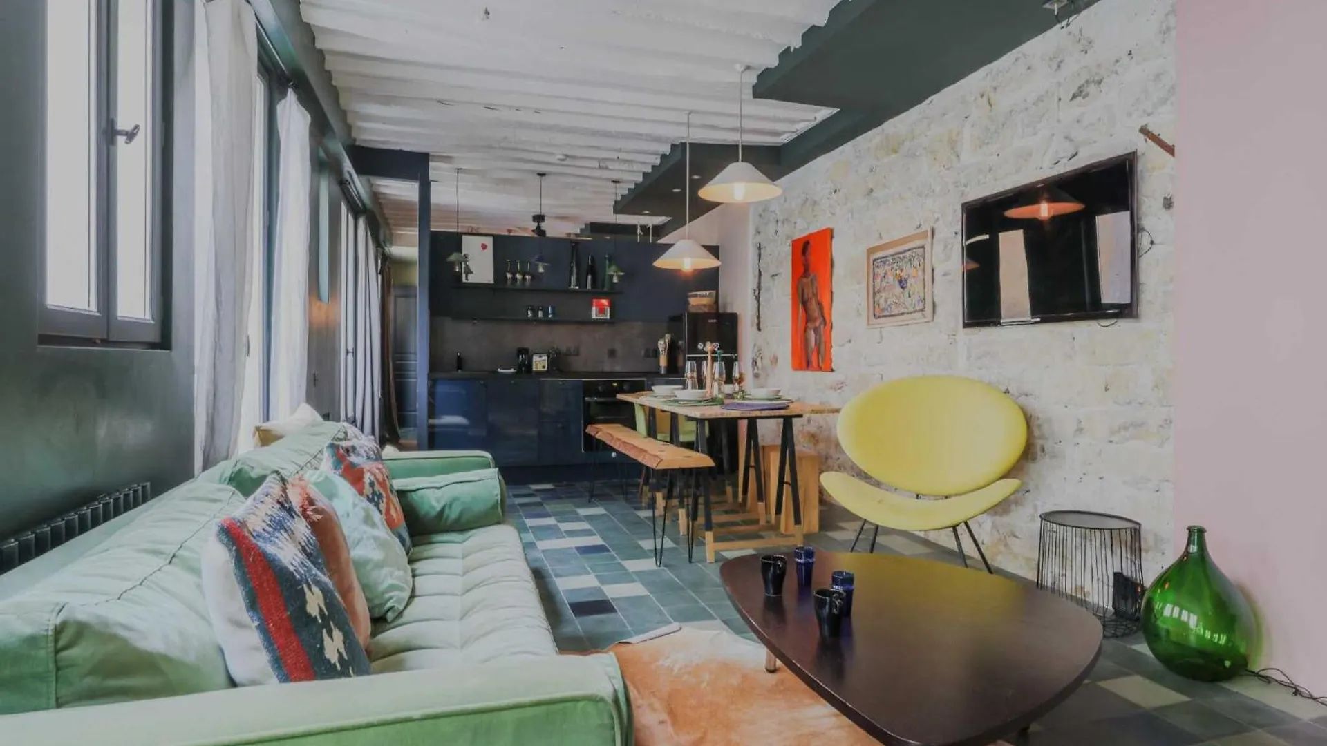 Peaceful Apartment - 1Br 2P - Le Marais Paris